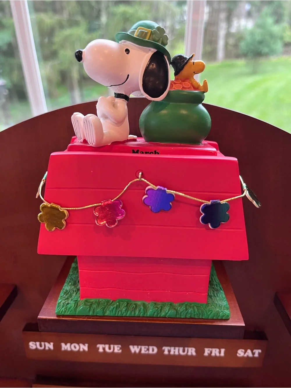 2018 Snoopy Through the Seasons Perpetual Calendar